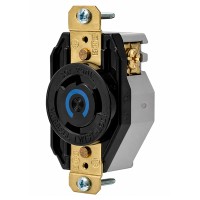 TOMA DE SEGURIDAD L6-30 HUBBEL/ EATON  SIN TAPA