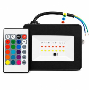 Reflector Led 20w IP 65 RGB MULTICOLOR Con control