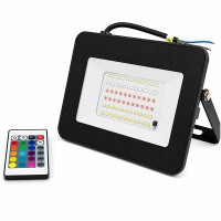Reflector Led 50w IP 65 Luz RGB multicolor con control