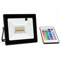 Reflector Led 100w IP 65 Luz RGB Multicolor con Control