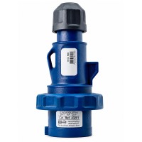CLAVIJA 16 AMP 2P+T AZUL FAMATEL IP67