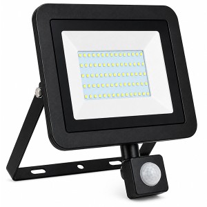 Reflector Led 100W con Sensor de Movimiento IP 65 Luz Blanca