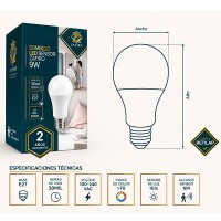 Bombillo Led con Sensor de Movimiento