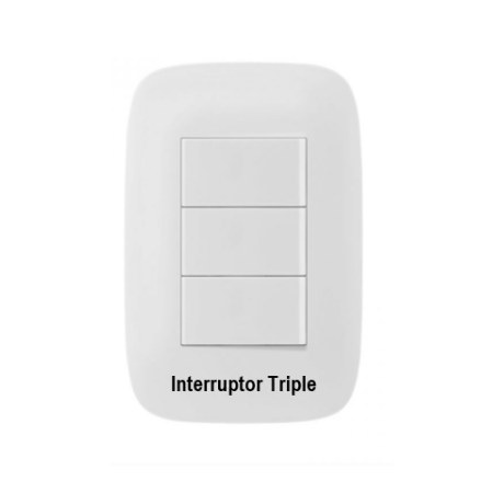 Interruptor Triple Simon 23