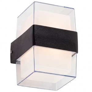 Lámpara Led Cuadrado Pared  2X5W 3000K