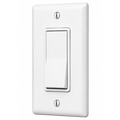 Interruptor Sencillo 2 Vias  HUBBELL Incluye Tapa