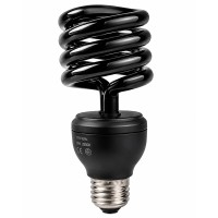 BOMBILLO AHORRADOR LUZ NEGRA