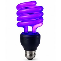 BOMBILLO AHORRADOR LUZ NEGRA