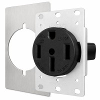 TOMA DE SEGURIDAD L14-50 INCRUSTAR EATON  CON TAPA