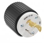 CLAVIJA DE SEGURIDAD NEMA L5-20 HUBBEL / EATON
