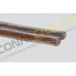 Cable Duplex 2x14 Cristal Certificado x 50 mts