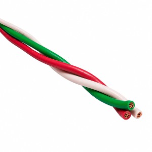 Cable Trenzado 3x12 Fase Roja