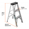 TALADRO  INALAMBRICO  1/2", 20V, PRETUL