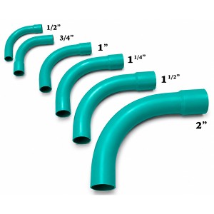 Curva PVC 1/2