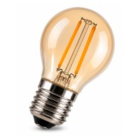 Bombillo Led Filamento E27 Pinpón Cálido