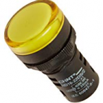 Piloto Led Luminoso 22mm Amarillo