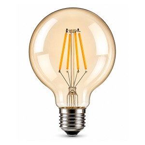 Bombillo Led Filamento Globo Golden G95 E27