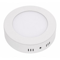 Panel Led 6W Redondo Sobreponer