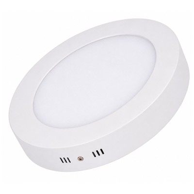 Panel Led 12W Redondo Sobreponer