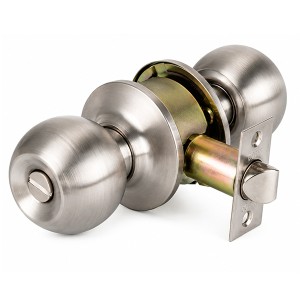 CERRADURA POMO ACERO INOX
