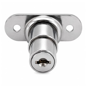 CERRADURA MUEBLE CLOSET NUOVO 30 mm NIQUEL