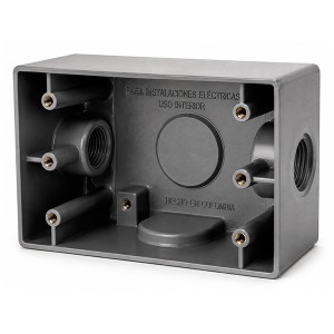 Caja 5800 ALUMINIO salida 1/2