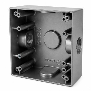 Caja 2400 ALUMINIO Salida 3/4