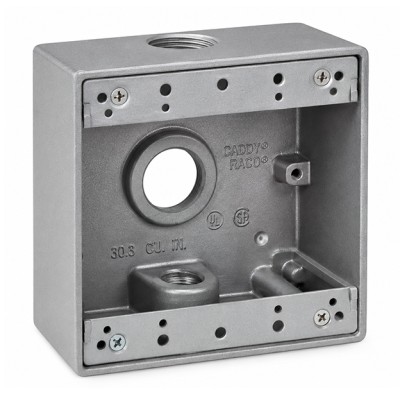 Caja 2400 ALUMINIO Salida 1