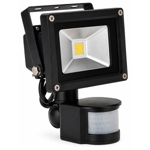 Reflector Led 10W con Sensor de Movimiento IP 65 Luz Blanca