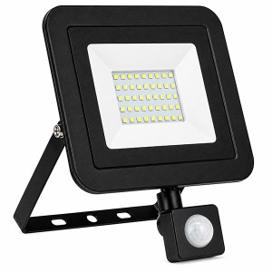 Reflector Led 30W con Sensor de Movimiento IP 65 Luz Blanca