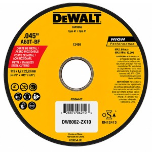 Disco Corte 4" abracol x 3 unidades