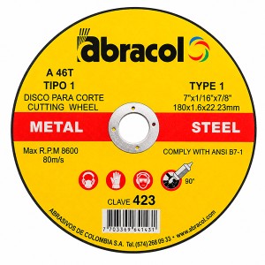 Disco Corte 7" Dewalt x 2 Unidades