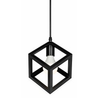 Lámpara Vintage Triangulo-Cubo-Ovalada Colgante Sin Bombillo