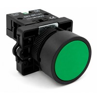 Pulsador Verde 22 mm