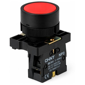 Pulsador Rojo 22 mm