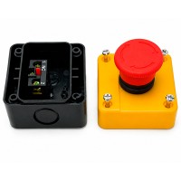 Parada de Emergencia 22 mm Con Caja