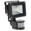 Reflector Led 10W con Sensor de Movimiento IP 65 luz blanca