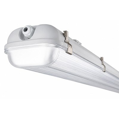 Lámpara Hermetica 1.20 con 2 Tubos Led 18w