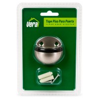 Tope Piso Media Luna Acero Inoxidable x 2 unidades
