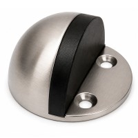 Tope Piso Media Luna Acero Inoxidable x 2 unidades