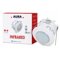 Sensor Techo 360° Incrustar Tipo Bala
