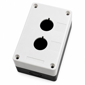 Caja Plástica para 2 Pulsadores