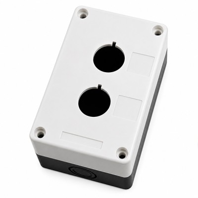 Caja Plástica para 2 Pulsadores
