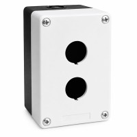 Caja Plástica para 2 Pulsadores