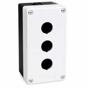 Caja Plástica para 3 Pulsadores