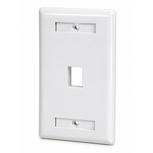 Face Plate Sencillo X 4 Unidades