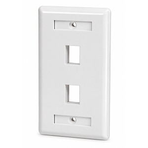 Face Plate Doble  X 4 Unidades
