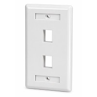 Face Plate Doble  X 4 Unidades
