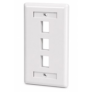 Face Plate Triple X 4 Unidades