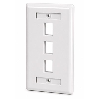 Face Plate Triple X 4 Unidades